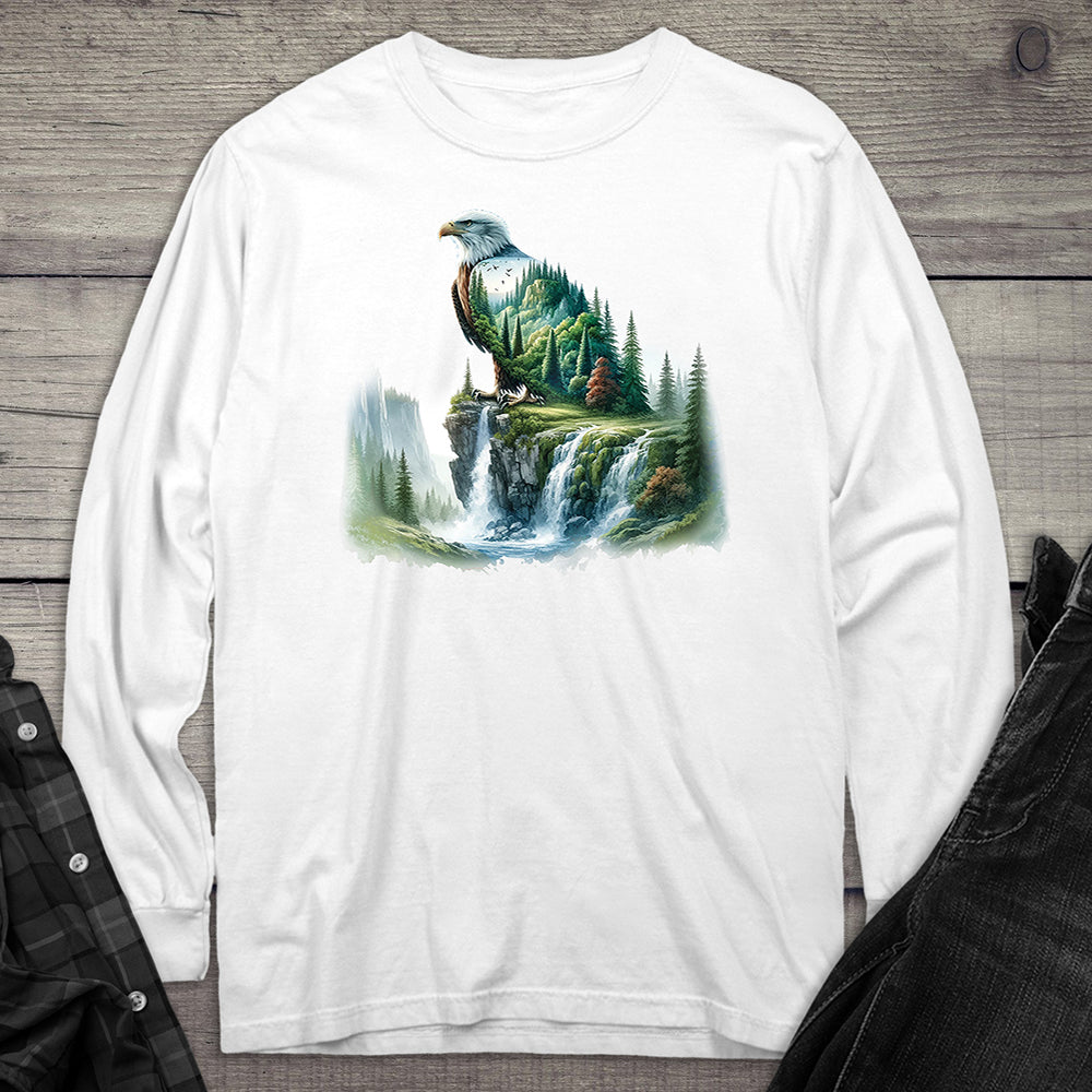 Eagle Waterfalls Long Sleeve Tee