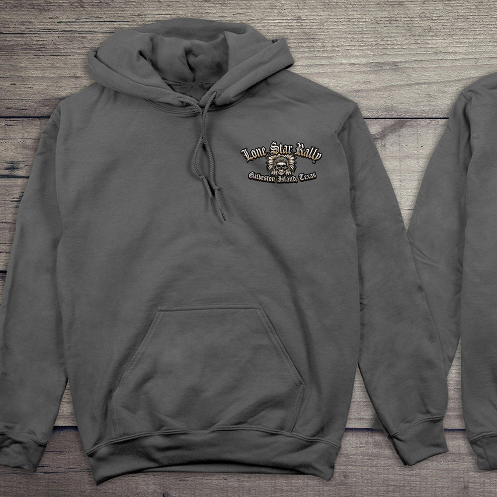 Lone Star Chief Skull Hoodie