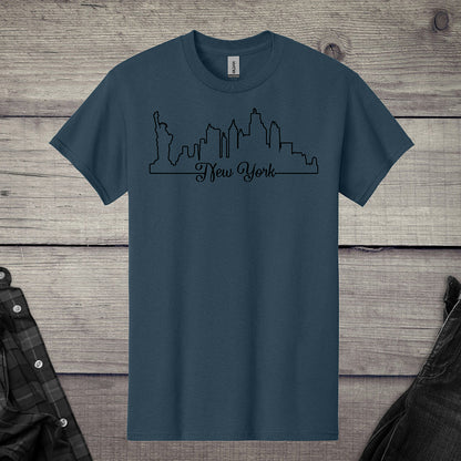 New York Outlines T-Shirt