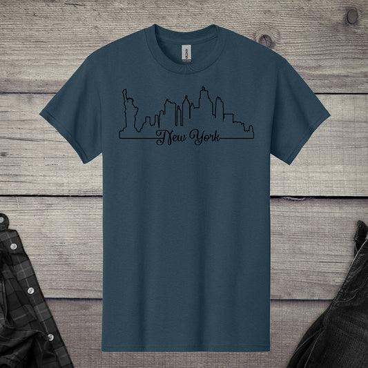 New York Outlines T-Shirt