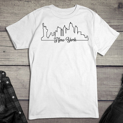 New York Outlines T-Shirt