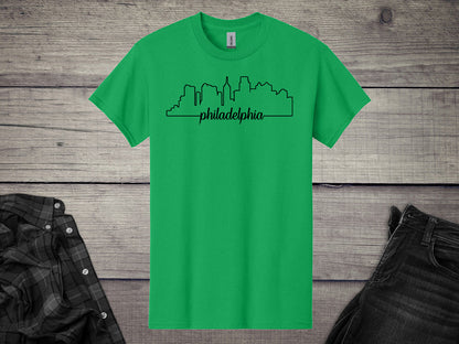 Philadelphia Outlines T-Shirt