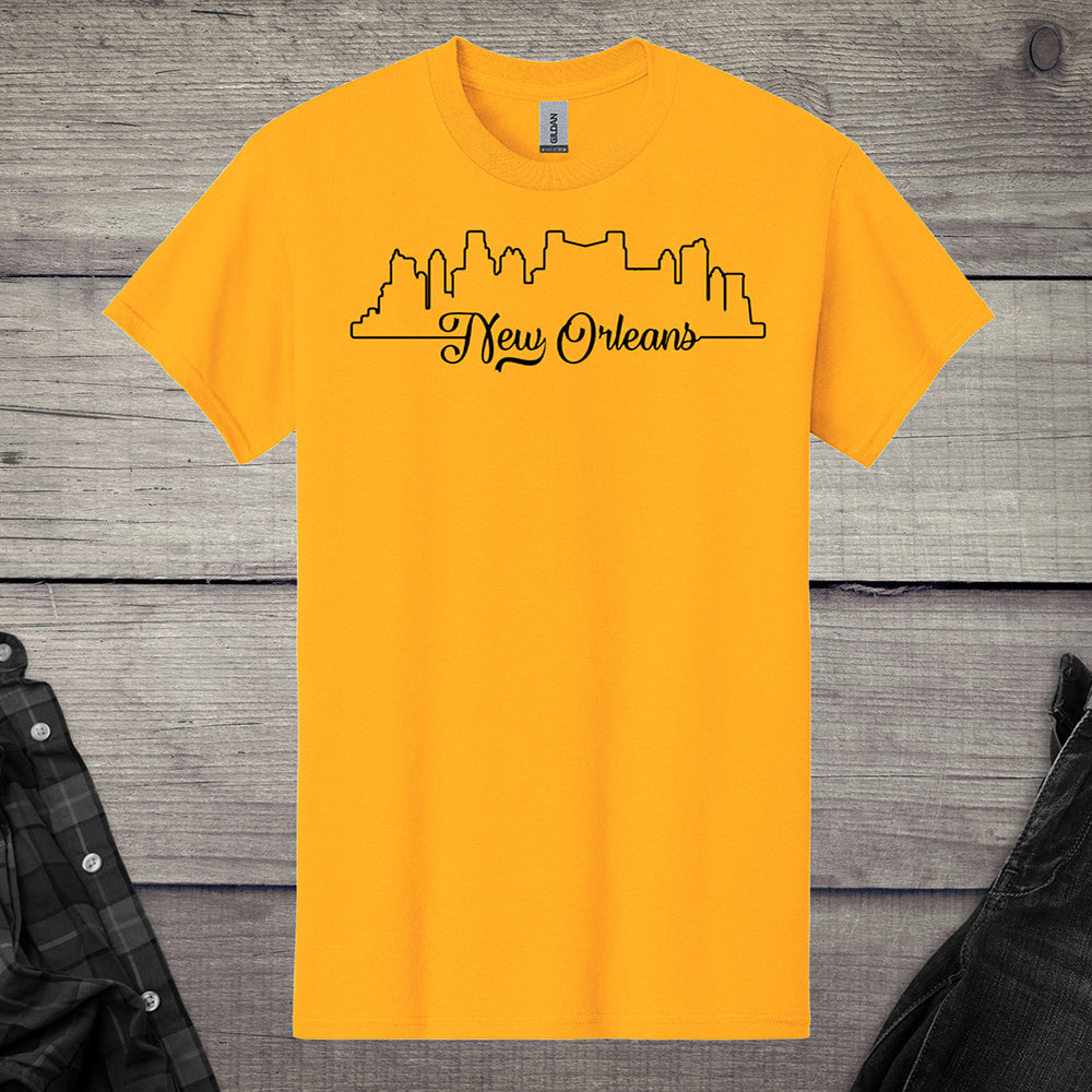 New Orleans Outlines T-Shirt