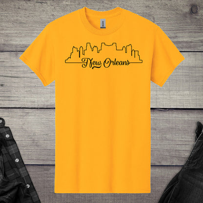 New Orleans Outlines T-Shirt
