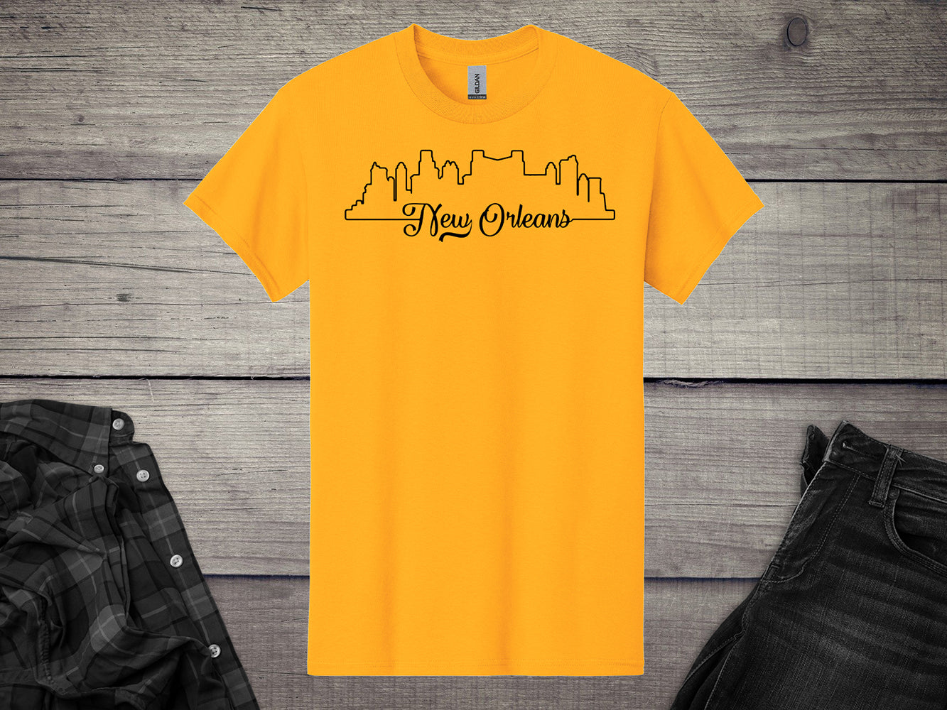 New Orleans Outlines T-Shirt