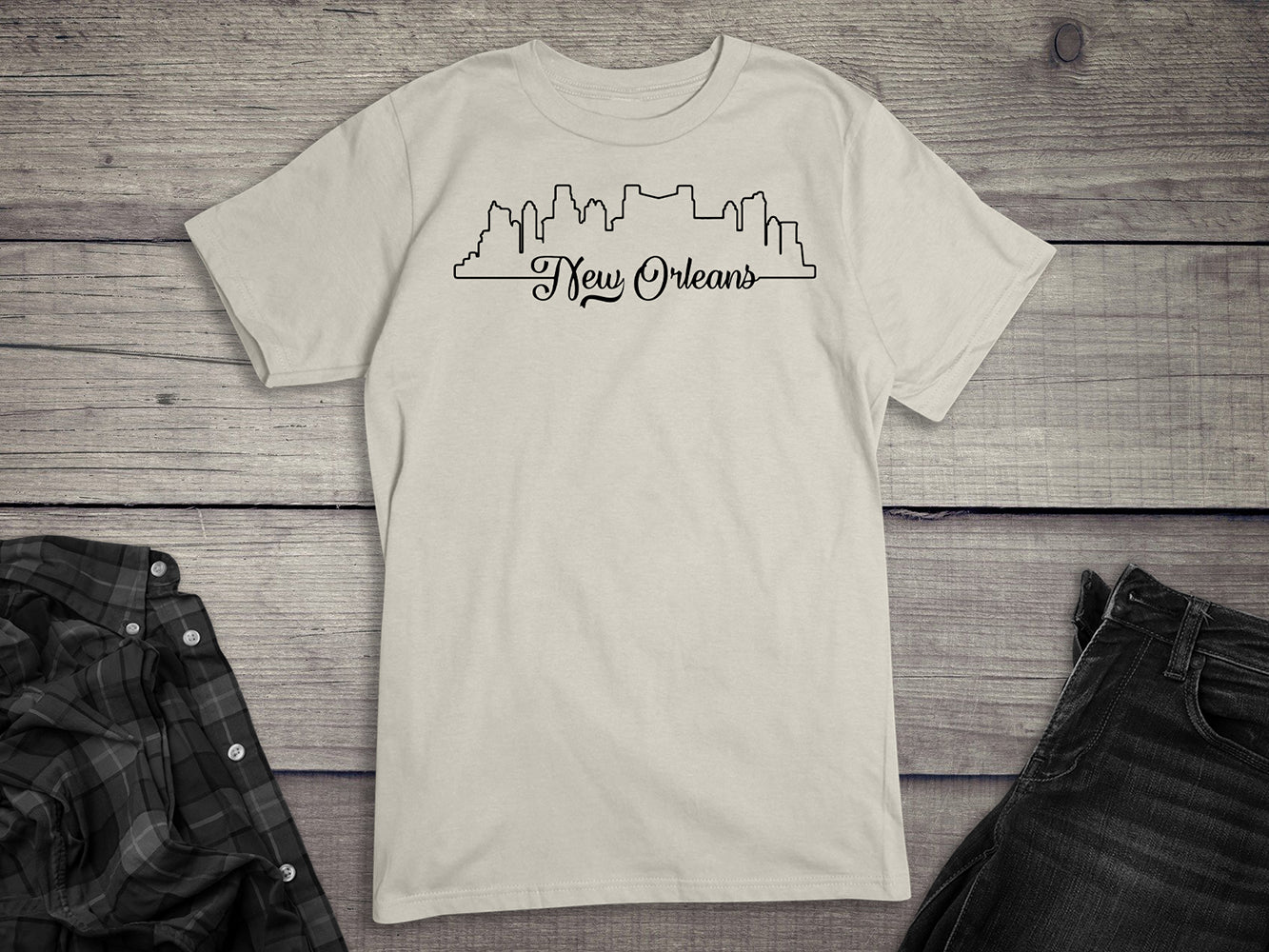 New Orleans Outlines T-Shirt