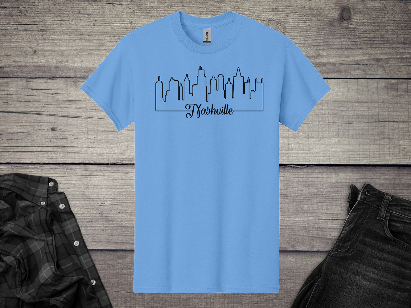 Nashville Outlines T-Shirt