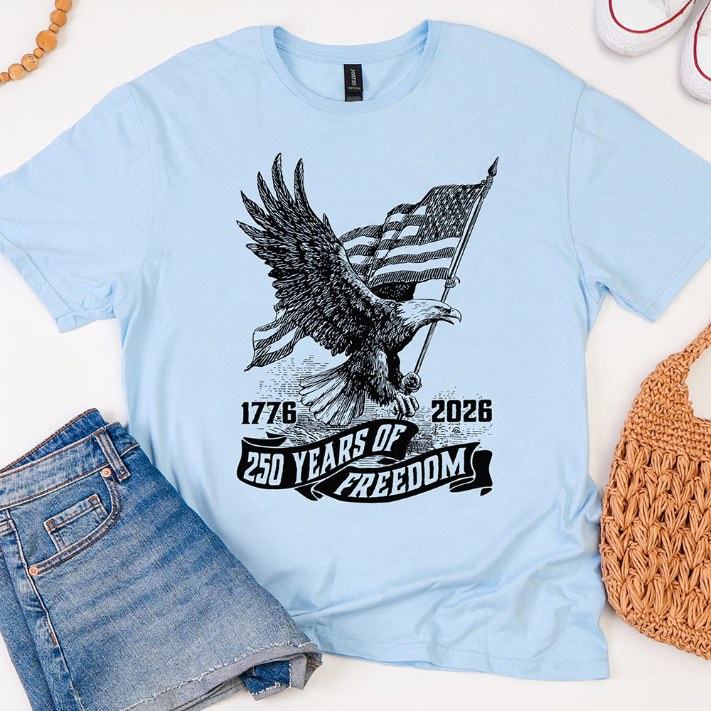 250 Years Eagle Perfect Tri T-Shirt