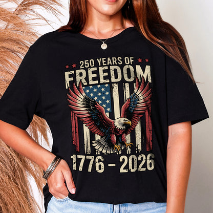 250 Years Eagle Flag Perfect Tri T-Shirt