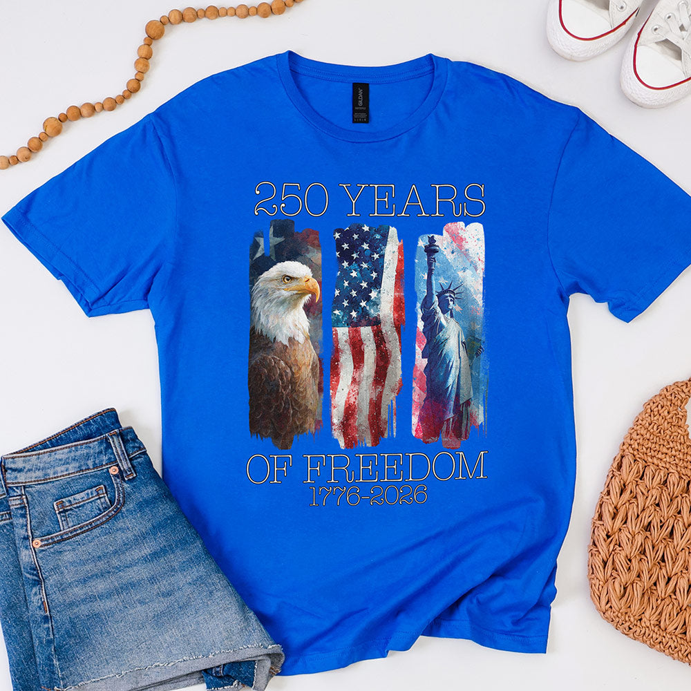 250 Years Triptych Perfect Tri T-Shirt