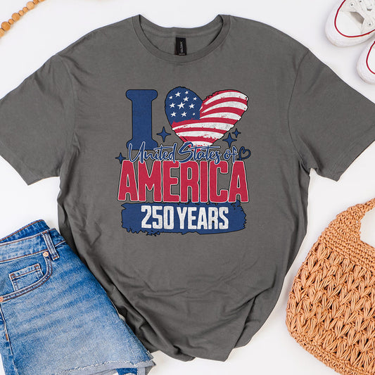 I Heart America 250 Perfect Tri T-Shirt