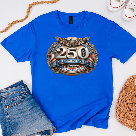 250 Anniversary Seal Perfect Tri T-Shirt