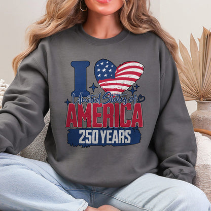 I Heart America 250 Sweatshirt