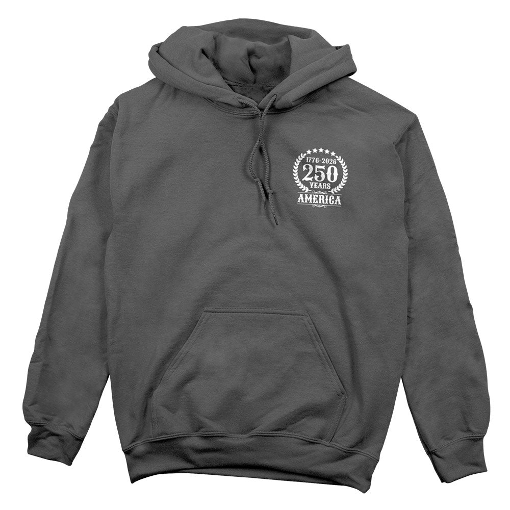 Distressed 250 Flag Hoodie