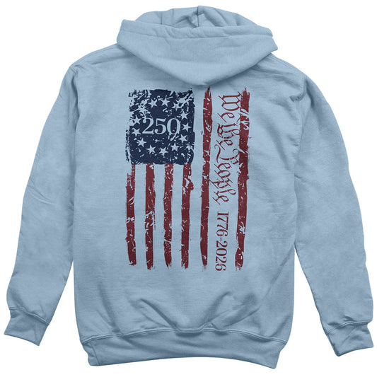 We The People 250 Flag Hoodie