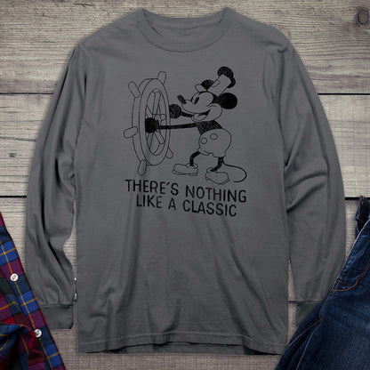 Steamboat Willie Nothing Like A Classic Long Sleeve Tee