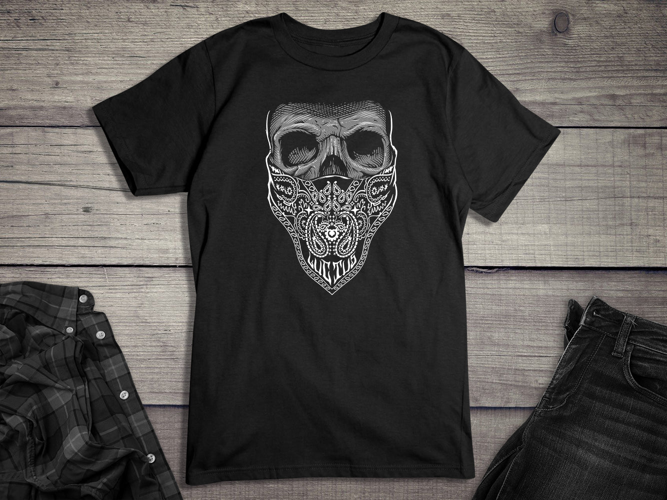 Bandana Skull , T-Shirt