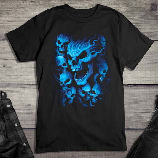 Blue Skulls T-Shirt