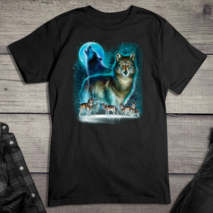 Wolf Moon Silhouette T-Shirt