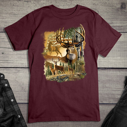 American Deer T-Shirt