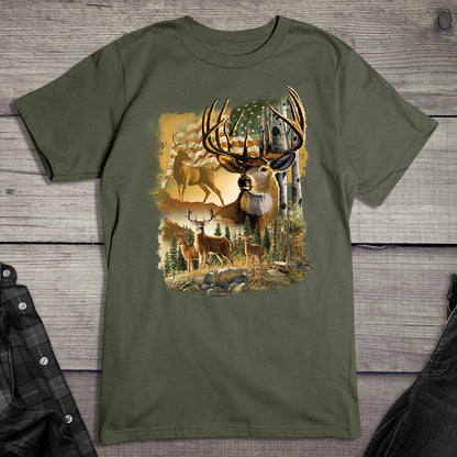 American Deer T-Shirt