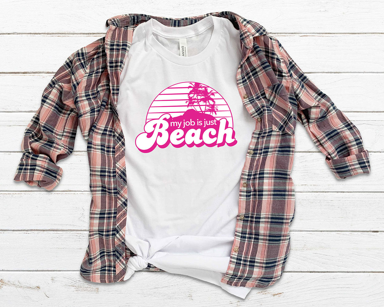 My Job Is Just Beach T-Shirt