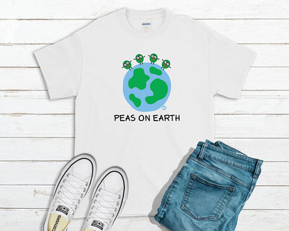 Todd Goldman Art Peas on Earth T-Shirt