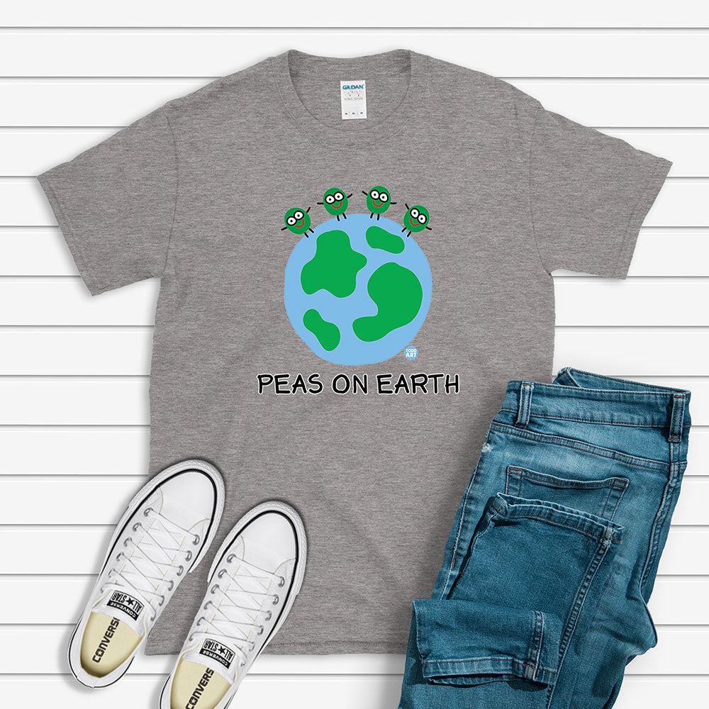 Todd Goldman Art Peas on Earth T-Shirt