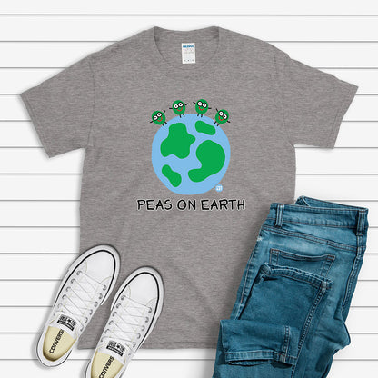 Todd Goldman Art Peas on Earth T-Shirt