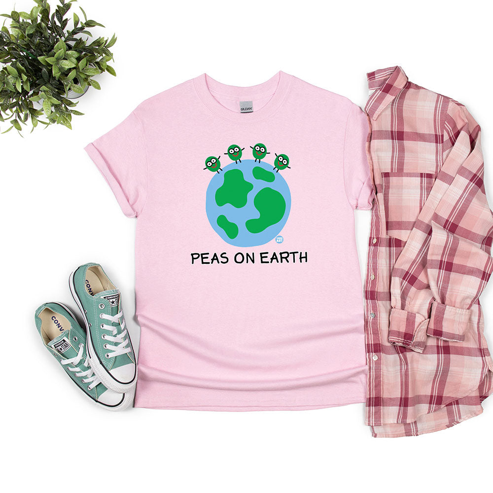 Todd Goldman Art Peas on Earth T-Shirt