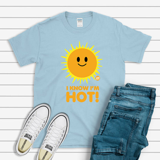 Todd Goldman Art I Know I'm Hot T-Shirt