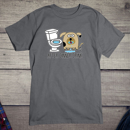 Todd Goldman Art After Dinner Drink T-Shirt