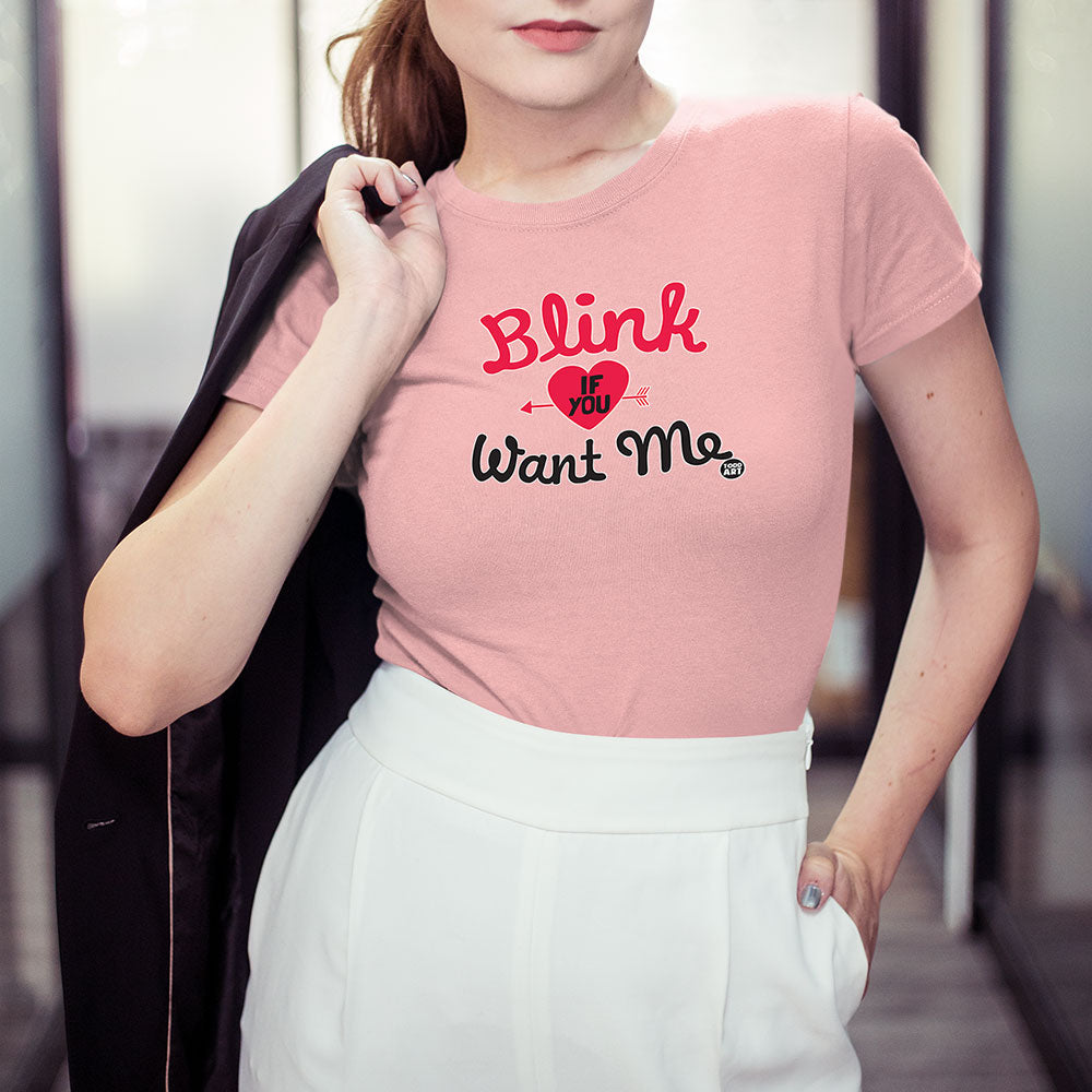 Todd Goldman Art Blink If You Want Me T-Shirt