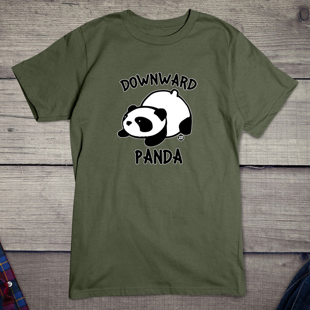 Todd Goldman Art Downward Panda T-Shirt