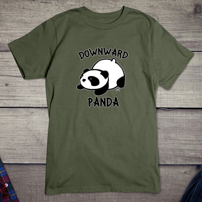 Todd Goldman Art Downward Panda T-Shirt