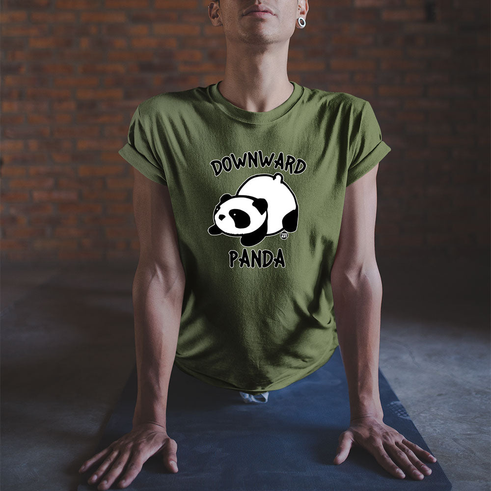 Todd Goldman Art Downward Panda T-Shirt