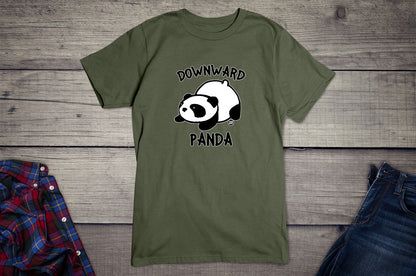 Todd Goldman Art Downward Panda T-Shirt