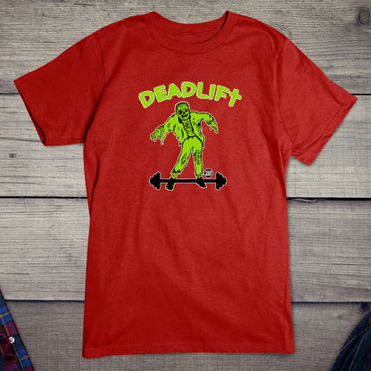 Todd Goldman Art Deadlift Zombie T-Shirt