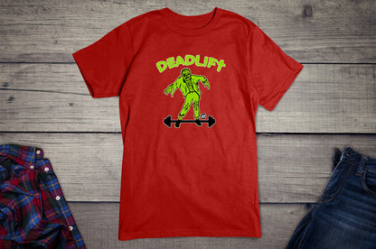 Todd Goldman Art Deadlift Zombie T-Shirt