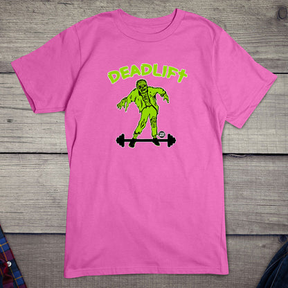 Todd Goldman Art Deadlift Zombie T-Shirt