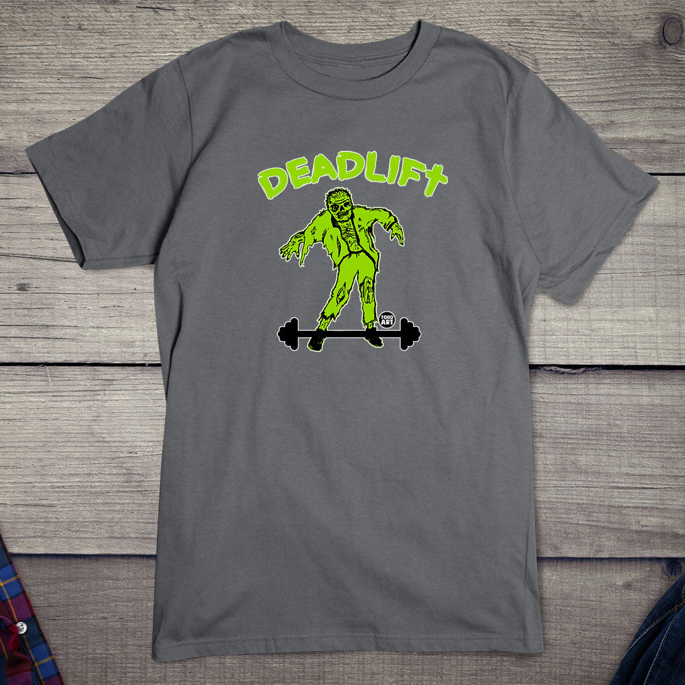 Todd Goldman Art Deadlift Zombie T-Shirt