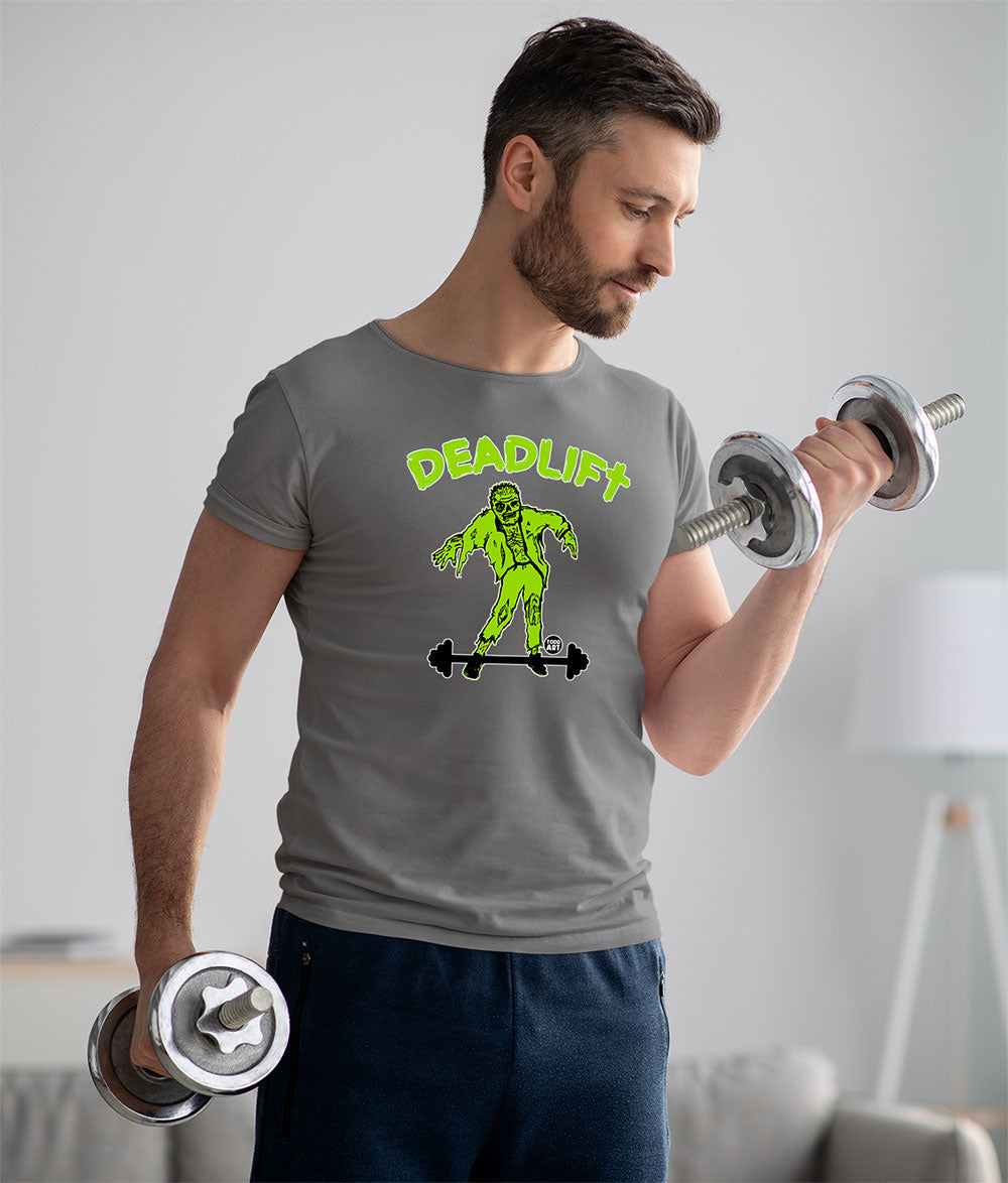 Todd Goldman Art Deadlift Zombie T-Shirt