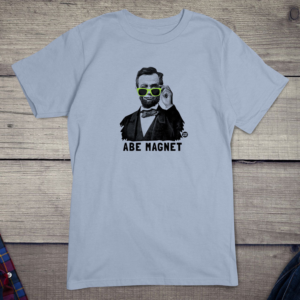 Todd Goldman Art Abe Magnet T-Shirt