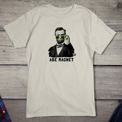 Todd Goldman Art Abe Magnet T-Shirt