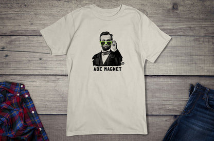 Todd Goldman Art Abe Magnet T-Shirt