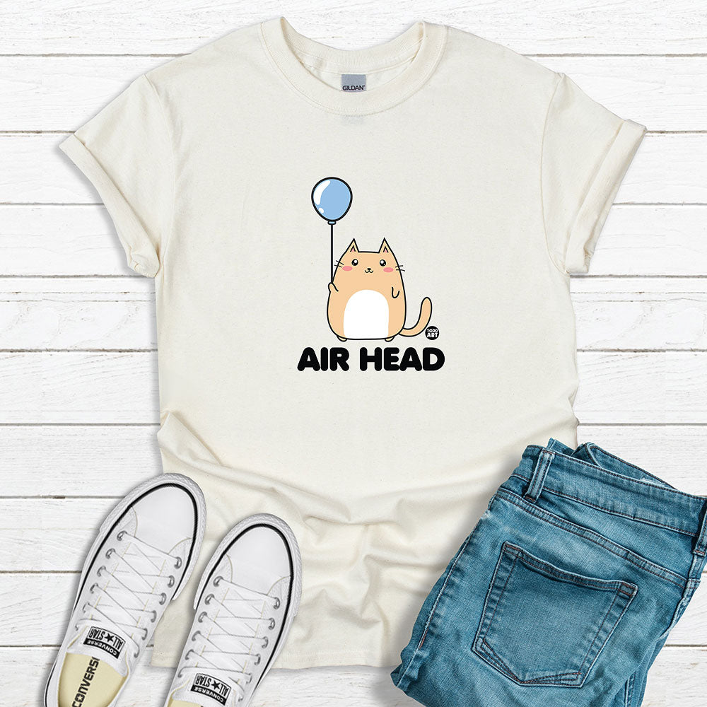 Todd Goldman Art Airhead Cat T-Shirt