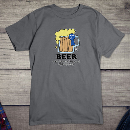 Todd Goldman Art Beer Breakfast Champion T-Shirt