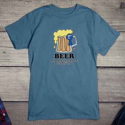 Todd Goldman Art Beer Breakfast Champion T-Shirt