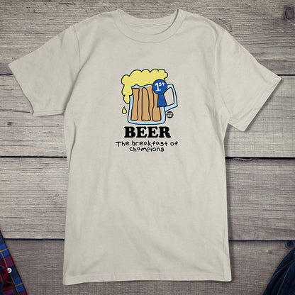 Todd Goldman Art Beer Breakfast Champion T-Shirt