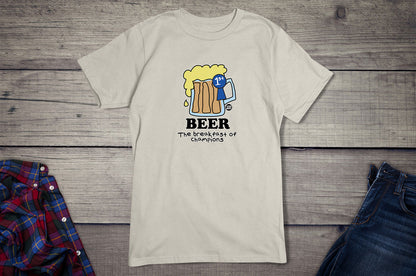 Todd Goldman Art Beer Breakfast Champion T-Shirt